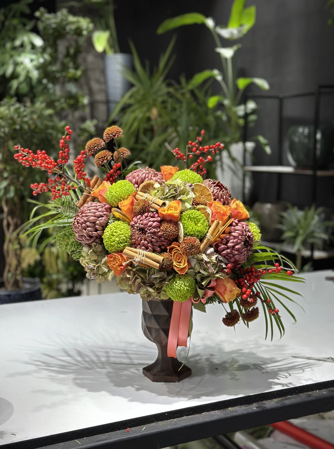 Golden Autumn Arrangement