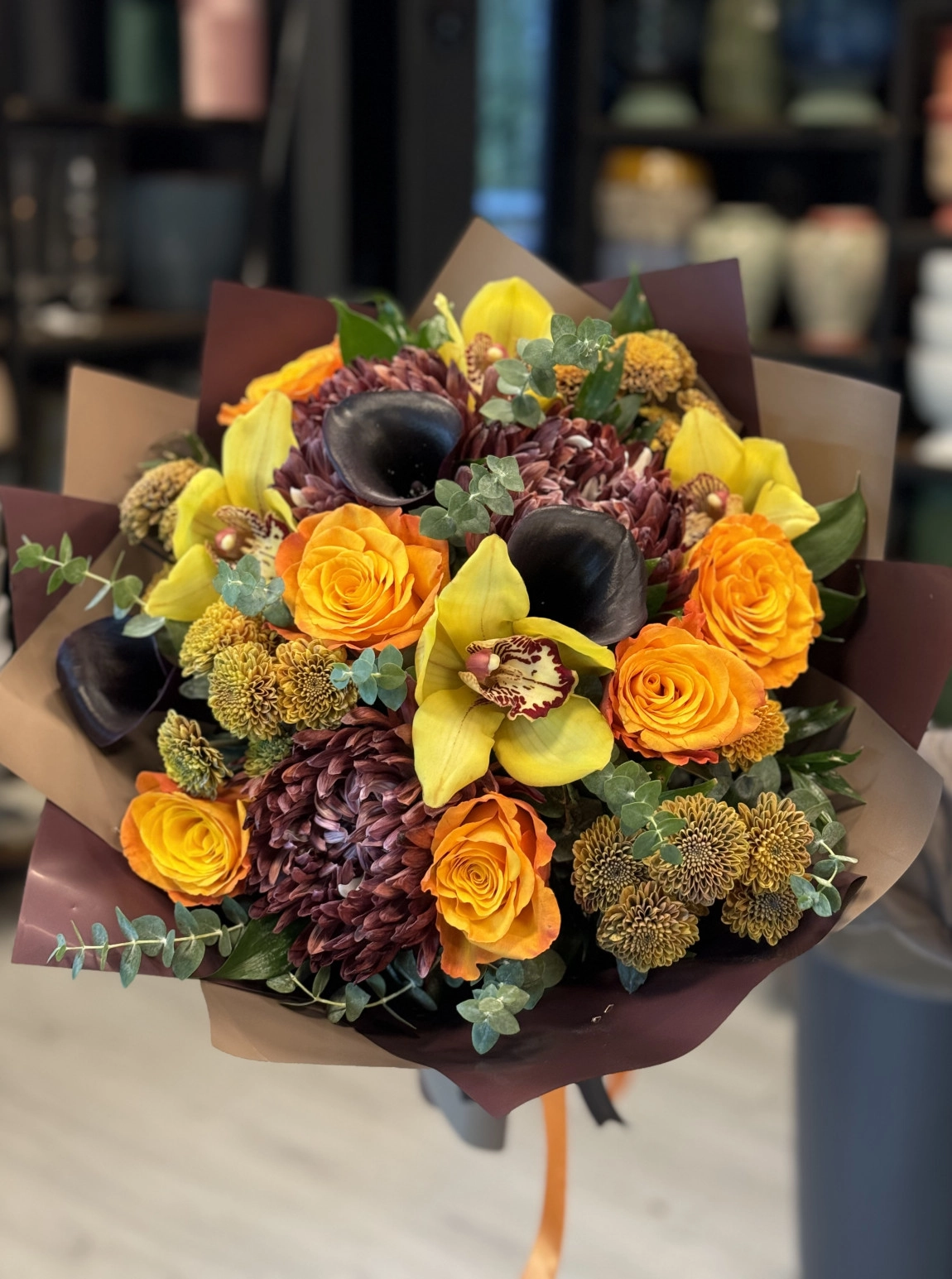 Golden Autumn Gala Bouquet