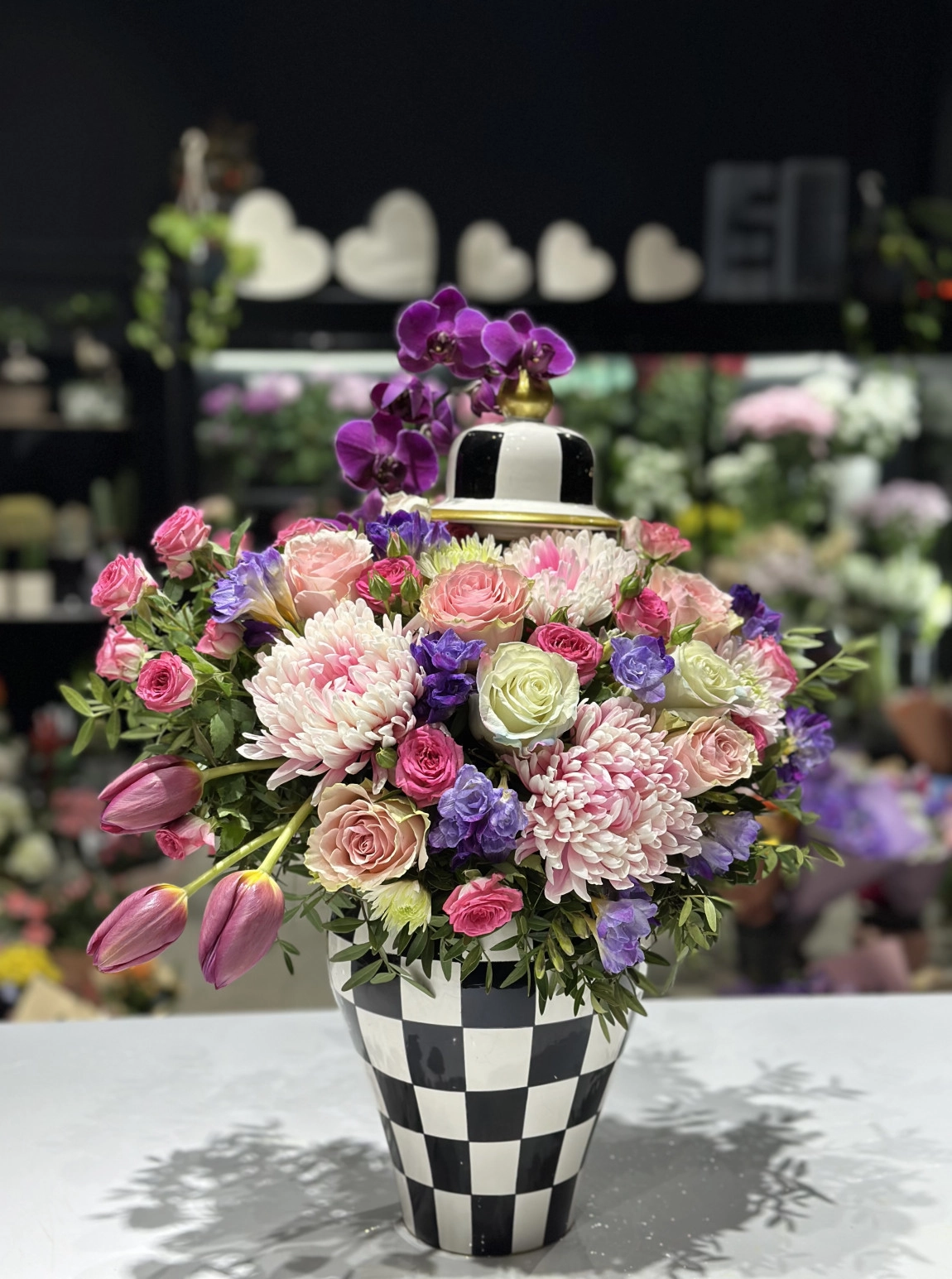 Hat Box Arrangement