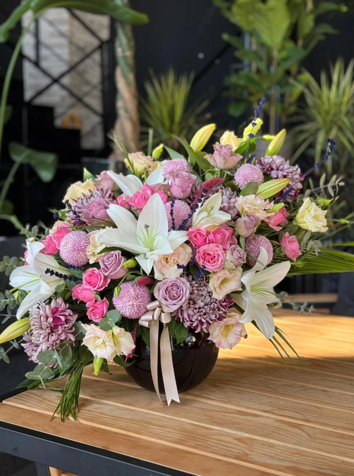 Lily Arrangement Elegance