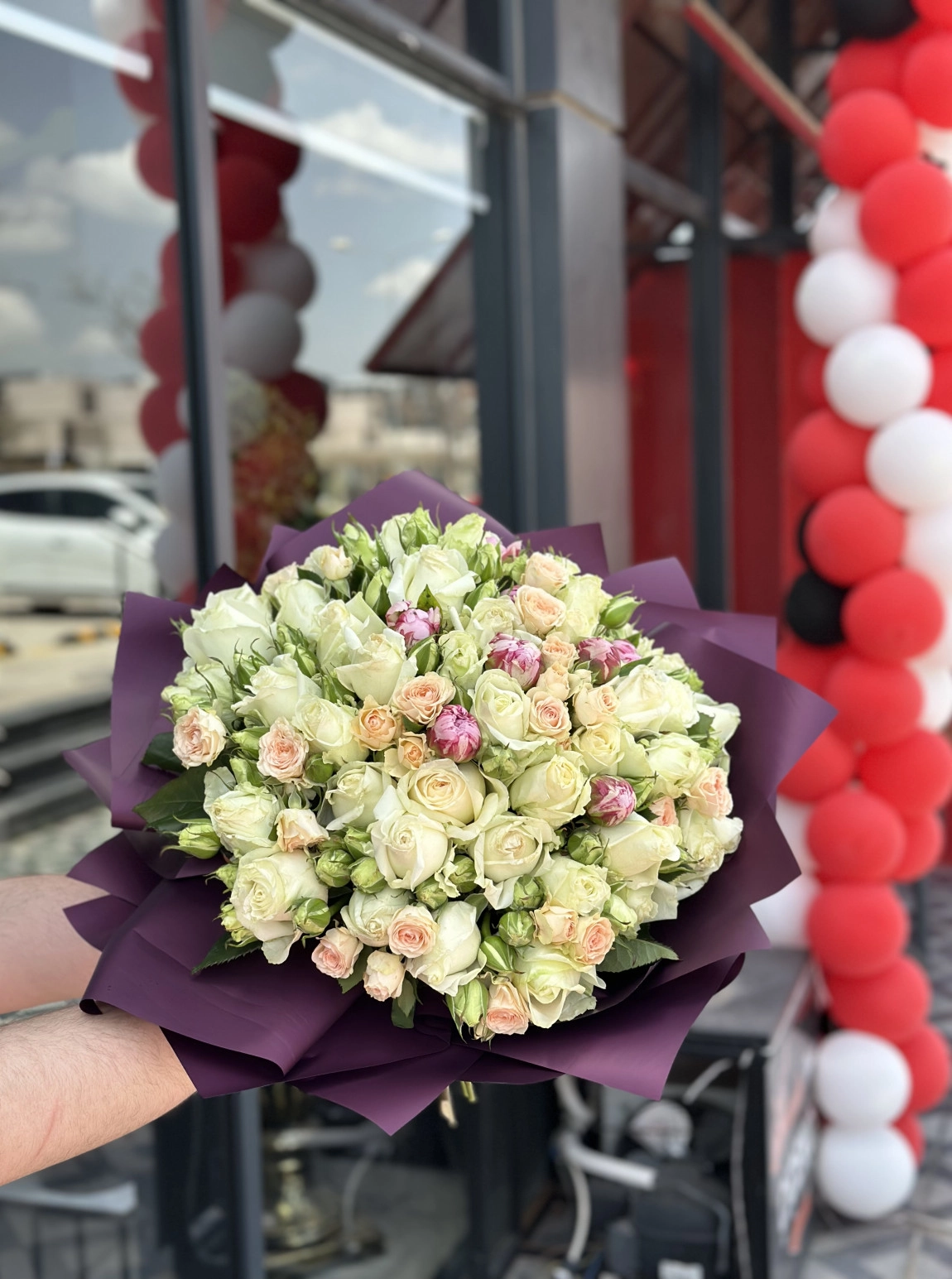 Peony & Rosebud Bouquet
