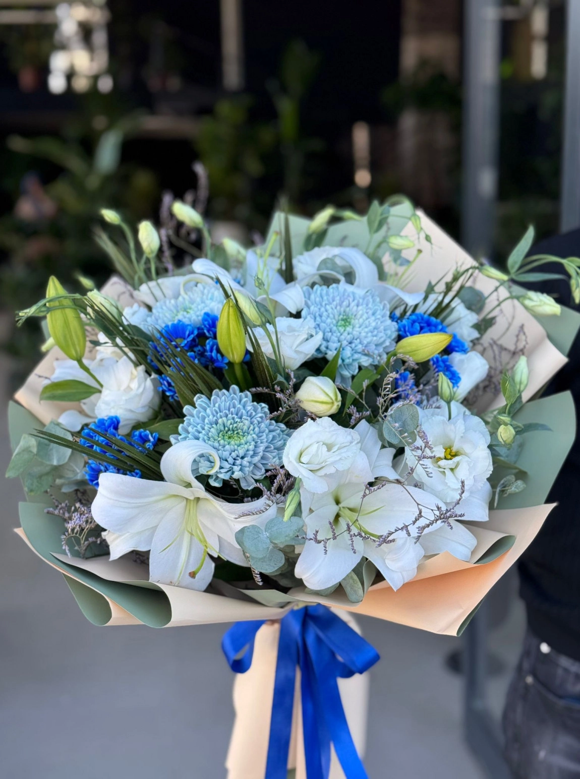 Pure White Lily Bouquet