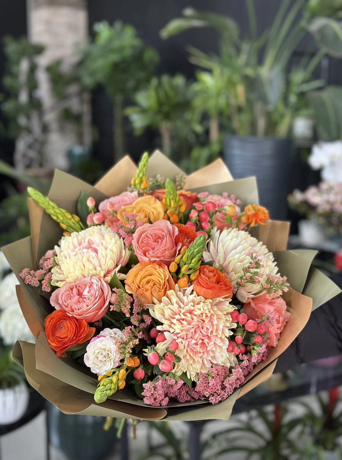 Sunset Harmony Bouquet
