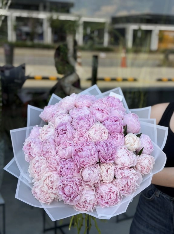 41 Pink Peonies