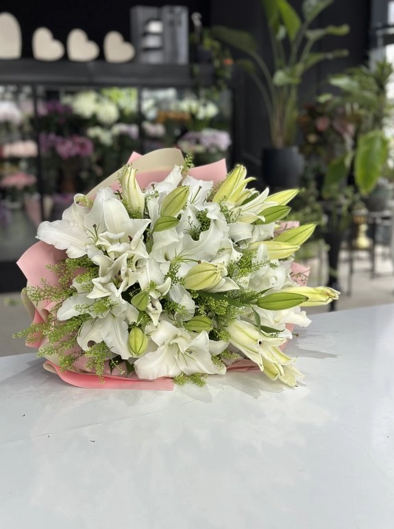 Elegant Ten Lilies
