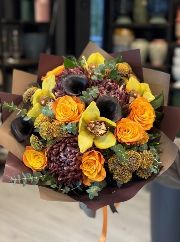 Golden Autumn Gala Bouquet