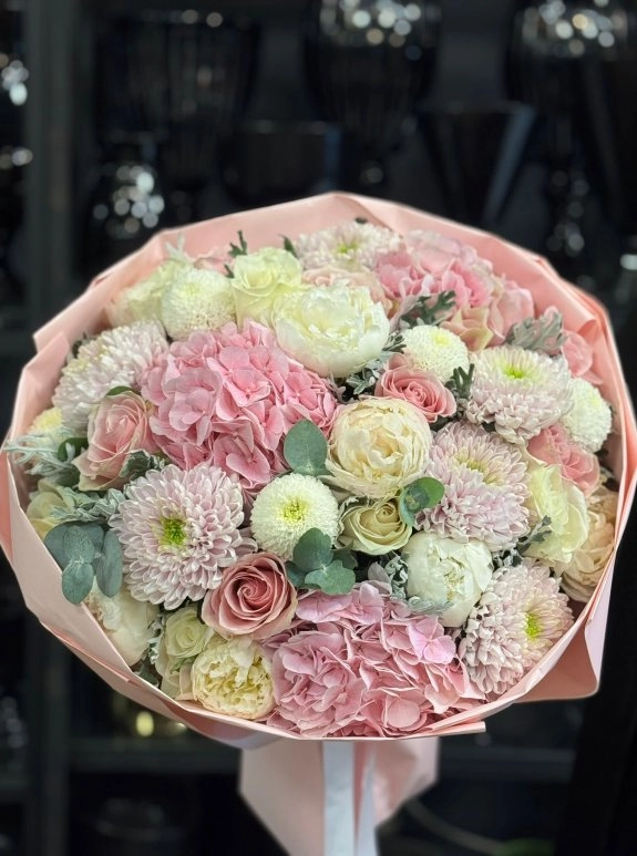 Peony & Hydrangea Bouquet