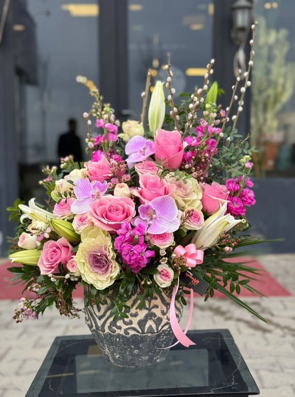 Pink Aura Arrangement