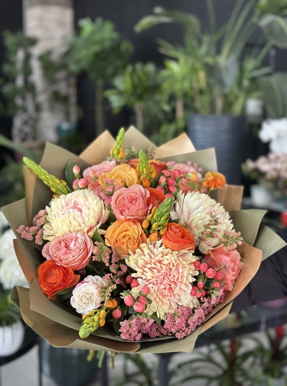 Sunset Harmony Bouquet